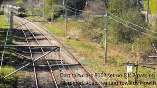 Dart classes 8100+8300 passing Claremort Road