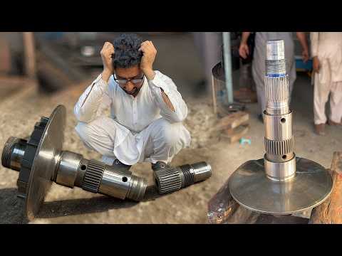 Gear Shaft Assembly Snapped In 2-Pieces | Amazing Reviving Process of the IMPOSSIBLE Broken Assembly