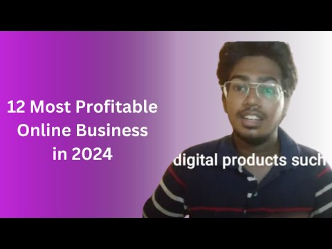 12 Most Profitable Online Business in 2024 😎