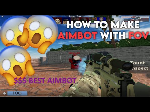 How to make Aimbot with FOV Circle in Roblox LUA using Synapse X | Tutorial