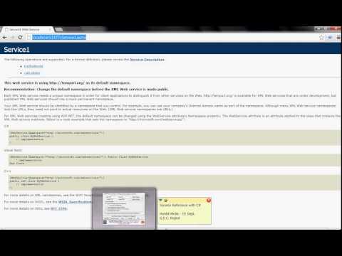 VB .Net - Console Applications - Web Services