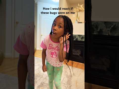 How i would react if these bugs were on me 😂 #kidsfun #chysesfunhouse #toyunboxing