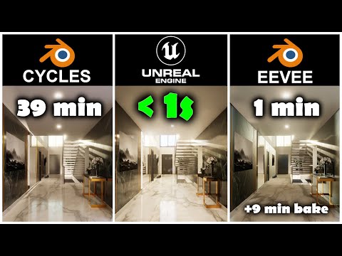 Why Rendering your Blender Project in Unreal Engine 5 is a Game-Changer!