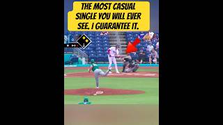 One arm swing! 👍 & sub! #baseball #highlights #baseballhighlights #sports #mlb #hitting #fielding