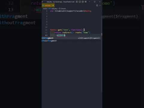 Laravel URI fragment when redirecting