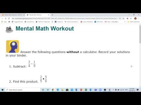 Mental Math LE5 HF