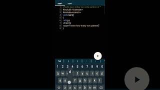 how to write pattern in c++ #Cplusplus  #ProgrammingPower #Efficiency #Flexibility #CodeMastery