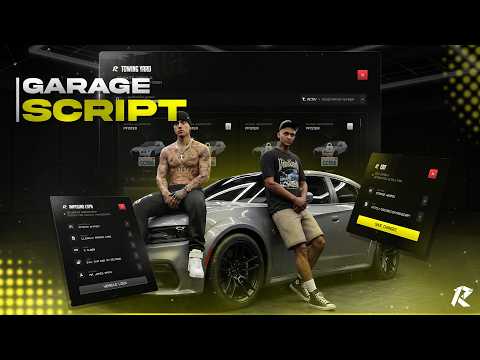 FiveM Garage System V2 | Advanced Vehicle Management, Impound System, Favorites & In-Game Creator