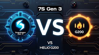 Snapdragon 7s Gen 3 vs Helio G200 🔥 New Midrange Power Tested | Gaming & Speed 2025 Review