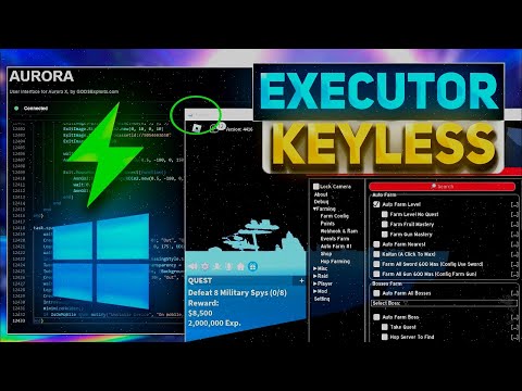 [Exploit 🔥] ROBLOX Executor NEW PC Script Executor Aurora X | BYPASS BYFRON *Showcase 2024*