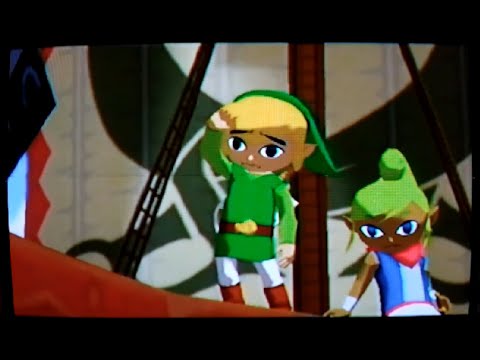 The Legend of Zelda Wind Waker special movie officially captured on a CRT and Nintendo GameCube