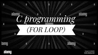 For Loop. C programming bangla tutorial.
