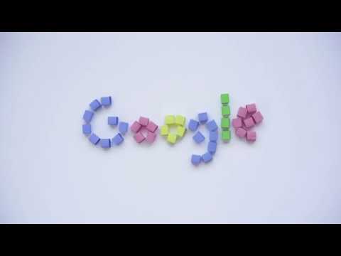 Playful Google - paper cubes - Stop Motion