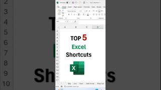 Top 5 🔥 latest shortcuts in Excel? #excel