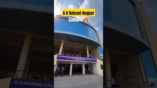 G H Raisoni Nagpur🔥 Campus tour | GH Raisoni College of Engineering Nagpur Campus | MHTCET 2025