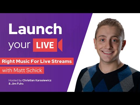 How to Pick the Right Music For Live Streaming with Matt Schick