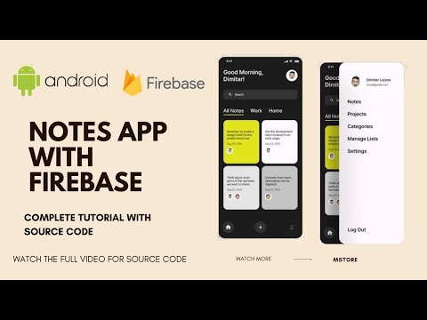 Complete Notes App: Free Source Code andandroid Studio Guide