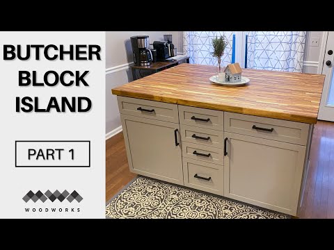 How to Build a Kitchen Island - Part 1