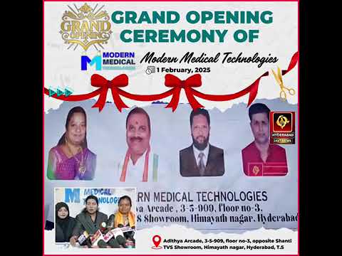 Grand Opening of MODERN MEDICAL TECHNOLOGIES