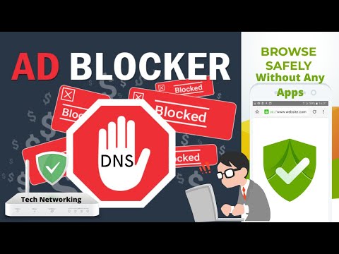Ad Blocker Block Ads with Private DNS Surf the Web Ad-Free and Safely.| Tech Networking Shahrukh