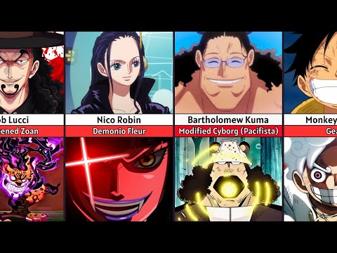 Final Forms of One Piece Characters