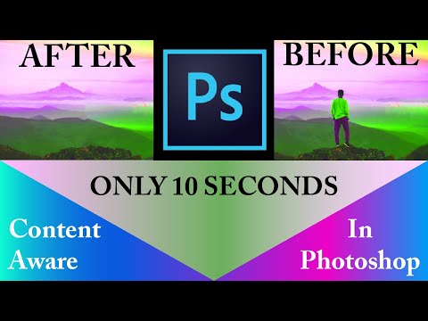 remove Anything 10 Sec From a Photo in Photoshop