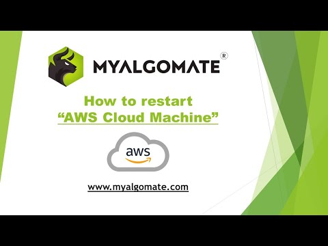 How to Restart AWS Cloud Machine