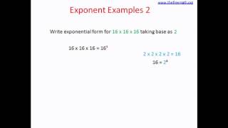 Exponent Examples 2