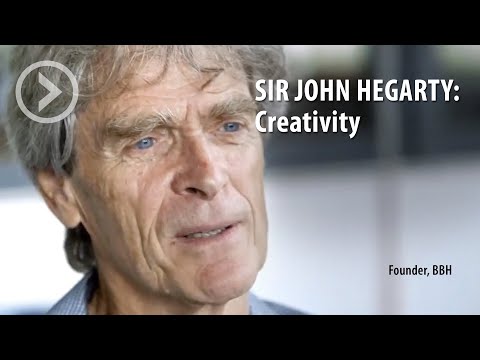SIR JOHN HEGARTY: Creativity