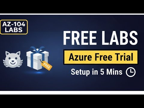 #02 Az-104 | Get Azure Labs for FREE! (Step-by-Step Setup) ☁️ | #Az104Revamp