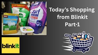 🛍️ Blinkit Shopping & Unboxing | Super Fast Delivery | Unboxing of items 📦✨3 August 2025