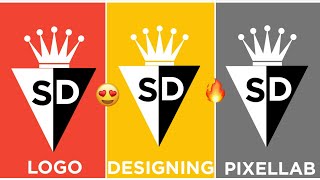 How to make photo editing logo | Logo design in mobile | SD logo design tutorial - SD logo