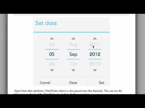 android tutorial for begineers 9 android date picker