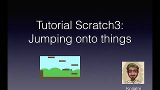 Tutorial Scratch3: Jumping onto things
