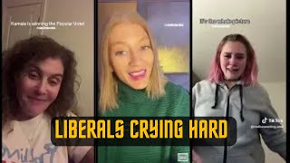 Liberals Crying Hard Over Election 2024 | Liberals Meltdown Reaction Compilation | Liberals React