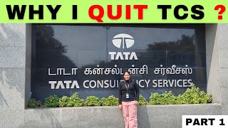 Why I Left TCS (Digital) 😭? - PART 1 | Is TCS good for Freshers 😱?| My 3 Years TCS Journey 😍