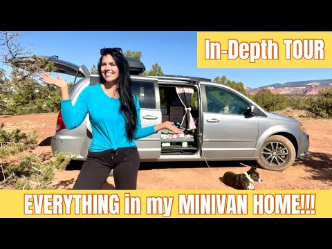 Inside Our FULL-TIME MINIVAN HOME!!! | Design, Storage, Organization + What I Packed for ALASKA