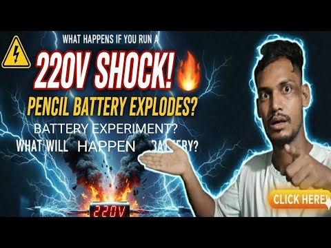 WHAT  HAPPENS IF YOU RUN 220V CURRENT IN PUBLIC BATTERY ||kya hoga agar aap battery mein 220vkarant 
