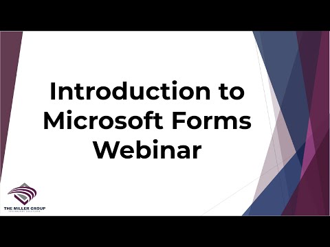 Introduction to Microsoft Forms