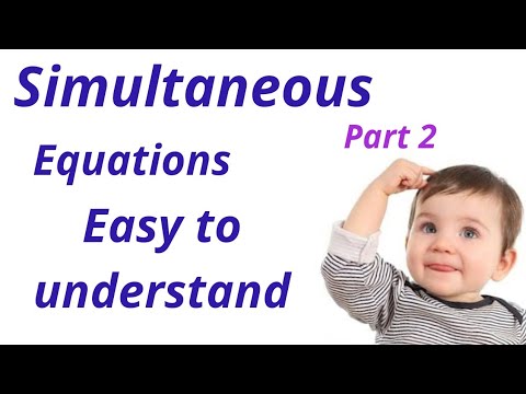 how to solve Simultaneous Equations(quadratic) ? part 2