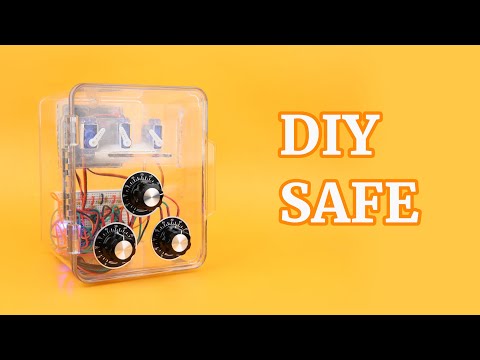 Making a safe with servos & NE555 timers
