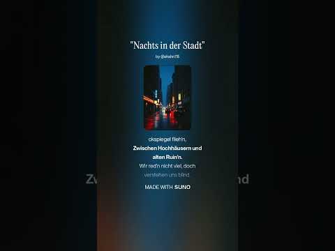 SKAHN - Nachts in der Stadt (Lyric Video | Deutscher Rap / Hip-Hop)