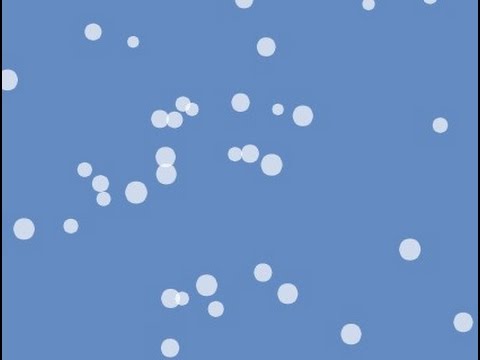 How to make Snow Effect for Christmas with Canvas and Javascript (Web tutorials)