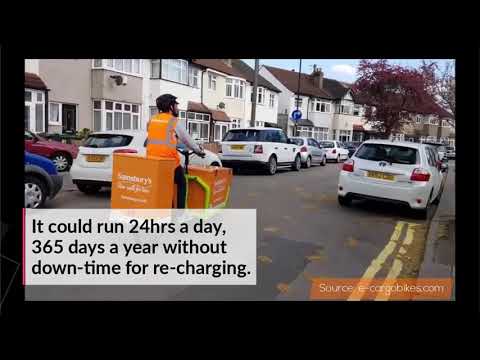 The Future of Urban Deliveries - E-Cargo Bikes