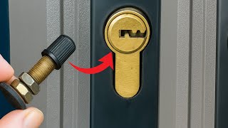 Billions of people don't know! Open any lock without a key in a flash!