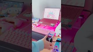 Unboxing time 🌸 #kawaii #unboxing #unboxingvideo #tech #techunboxing #gamingaccessories #pinksetup