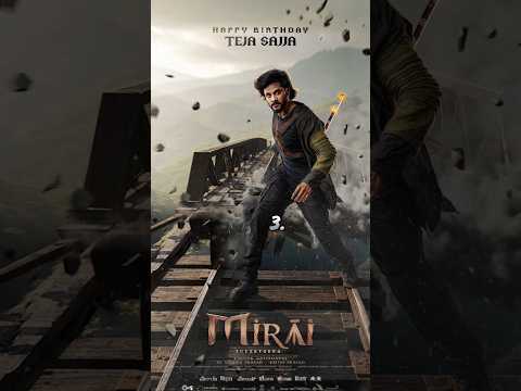 Top 5 Teja Sajja South Indian action thriller movies #hanuman #mirai #pvcu #crime