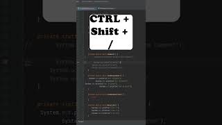 7 IntelliJ shortcut for Beginners