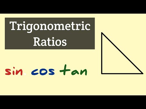 Trigonometric Ratios | Sine | Cosine | Tangent | Trigonometry Basics