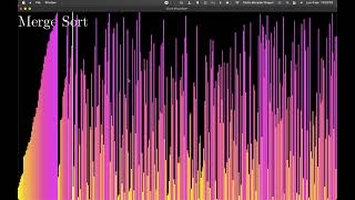C++/SFML Sort Visualizer Showcase | 400 Columns